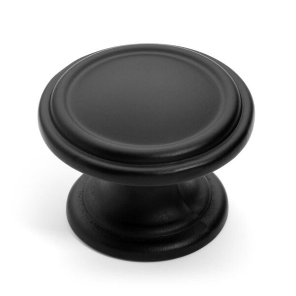 Templeton Super Saver Classic Cabinet Knob Flat Black - TE719046