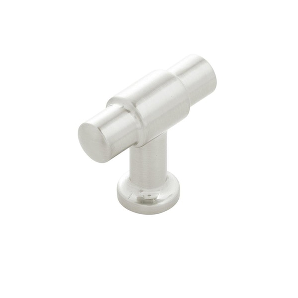 Belwith Products Belwith 1.62 x 0.62 in. T-Knob, Satin Nickel - BWH077850 SN