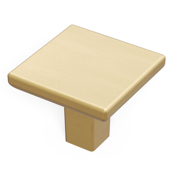 Hickory Hardware Skylight Collection Knob 1-1/4 Inch Square Champagne Bronze Finish - HH075341-CBZ