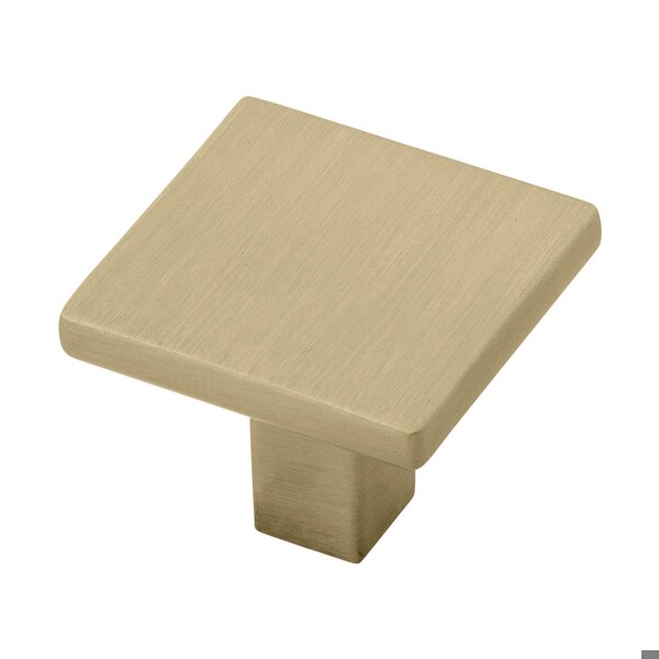 Hickory Hardware Skylight Collection Knob 1-1/4 Inch Square Champagne Bronze Finish - HH075341-CBZ