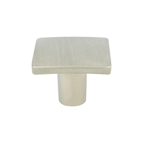 R. Christensen 1.25 in. dia. Wave Knob with Brushed Nickel - 9321-1BPN-C