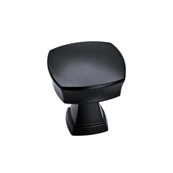 Gardencare 1.25 in. Allison Knob, Matte Black - GA1554865