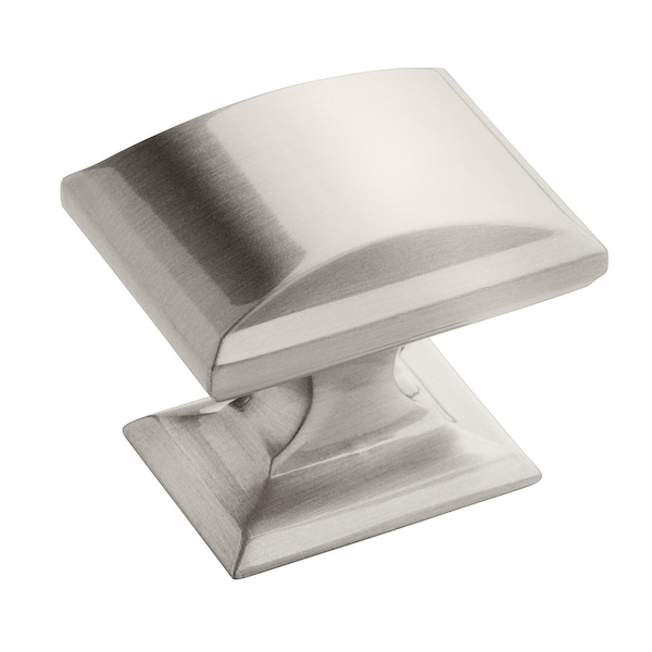 Amerock Candler 1-1/4 in 32 mm Satin Nickel Cabinet Knob, 10PK - 10PK29340G10