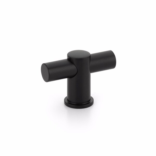 Schaub Fonce Cabinet T Knob Matte Black Finish - 421-MB