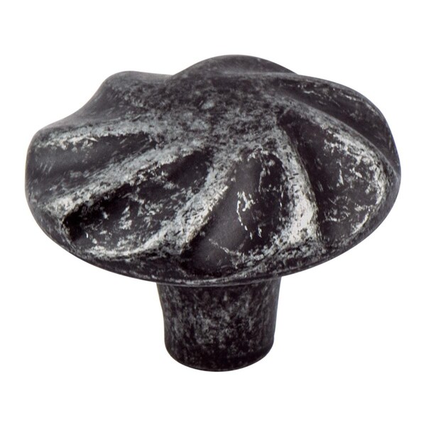 Berenson 1.312 in. dia. Rhapsody Knob with Weathered Iron - 3053-1LWI-P