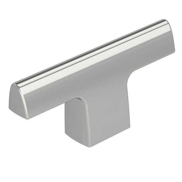 Amerock Riva 2-1/2 in 64 mm Length Polished Chrome Cabinet Knob - BP5536126
