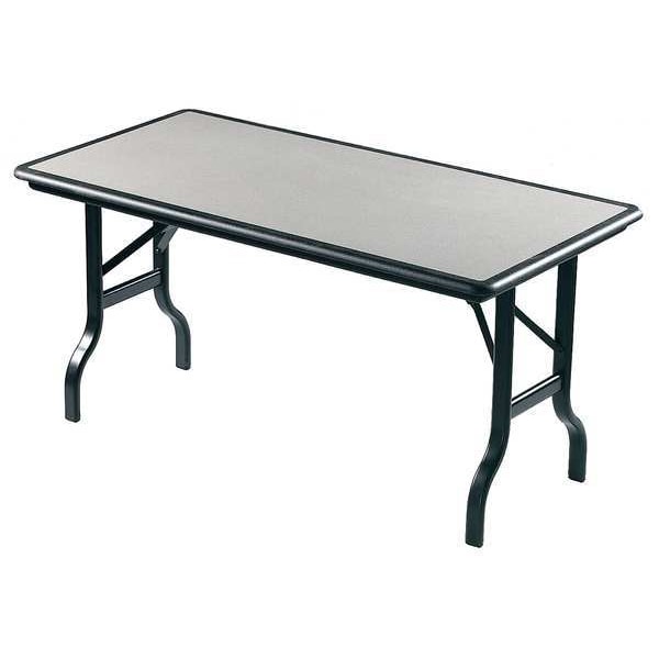 Iceberg Rectangle IndestrucTableÃ‚Â® Ultimate Folding Table, Gray Granite - 30" x 96", 30" W, 96" L, 29" H - 65137