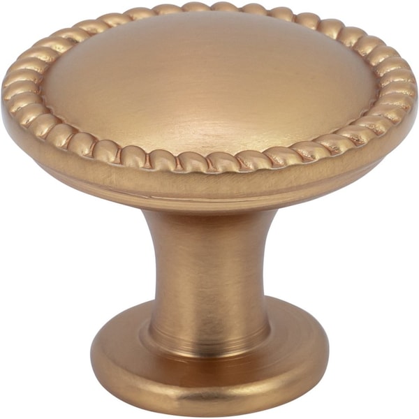 Designperfect 1-1/4 Diameter Round Cabinet Knob, Champagne Bronze/Gold - DPA-R11KCBZ