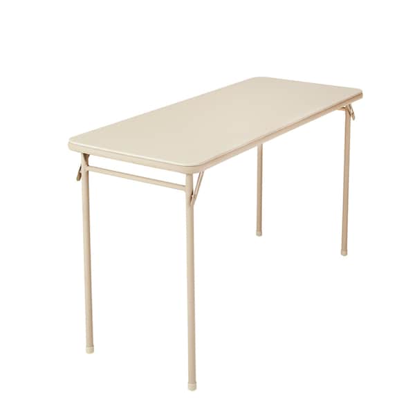 Bridgeport Folding Table, 20" x 48", Vinyl Top, Antique Color - C341BP14ANT1E