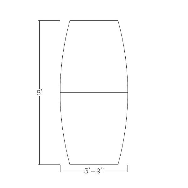 Skutchi Designs 45 in W, 96 in L, 29 in H, Engineered Wood Top, White - H-BOT-4693-PT-WC-EL