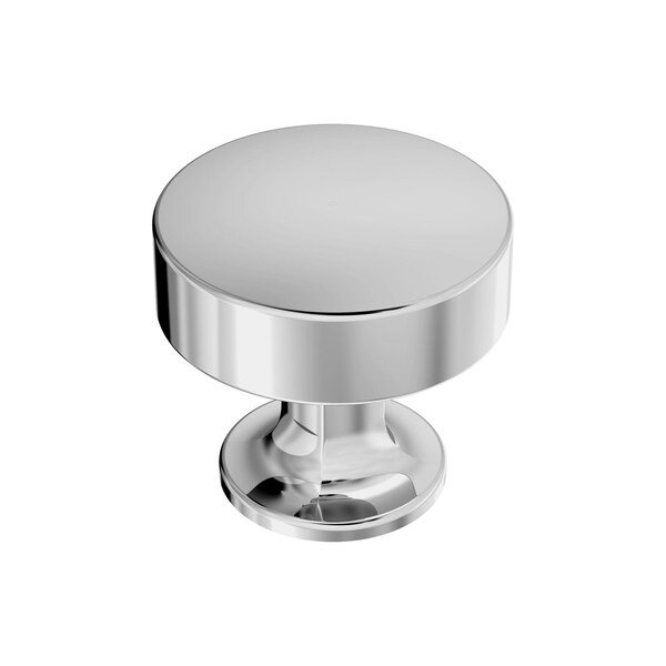 Amerock Everett 1-5/16 inch 33mm Diameter Polished Chrome Cabinet Knob - BP3710226