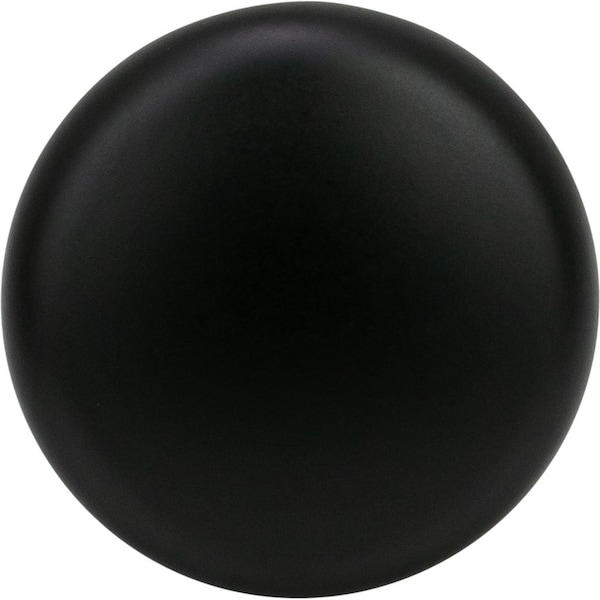 Designperfect 1-3/16 Diameter Round Cabinet Knob, Matte/Flat Black, 10PK - DPA10R28KBLK
