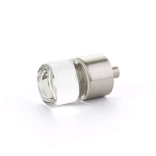 Schaub 7/8in City Lights Cabinet Knob Satin Nickel Finish - 74-15