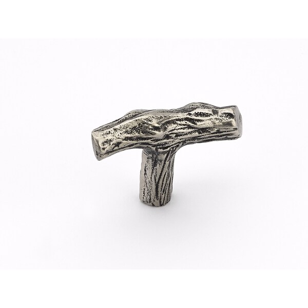 Schaub 2in Mountain Twig Cabinet Knob Italian Nickel Finish - 768-IN