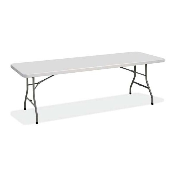 Officesource 30.00'' W, 72.00'' L, 29.00'' H, Gray with Charcoal Legs - OSFBM3072GR
