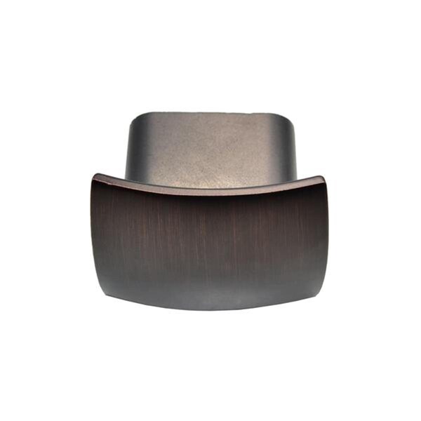 Utopia Alley Rhonda Contoured Square Cabinet Knob Oil Rubbed Bronze - HW232PLRB011