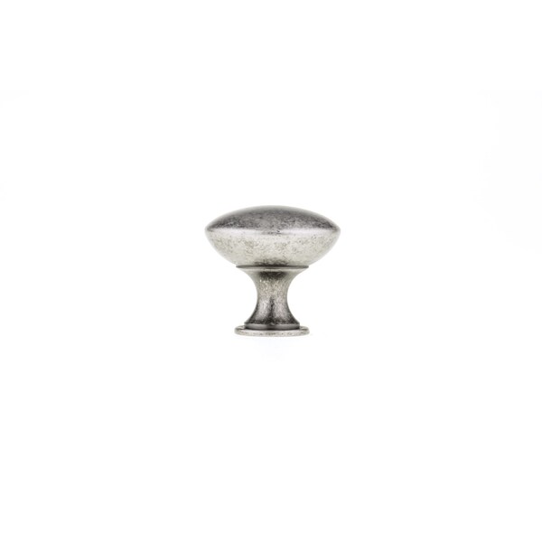 Richelieu 1 9/16 in (40 mm) Pewter Contemporary Cabinet Knob - BP904140142