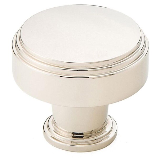 Patioplus 1.25 in. Newport Cabinet Knob, Bright Nickel - PA1634216