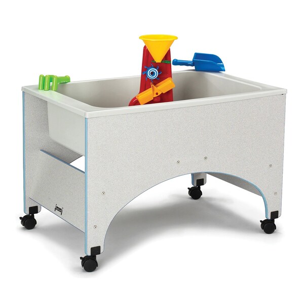 Jonti-Craft Rainbow Accents Space Saver Sensory Table, Coastal Blue - 2857JC131