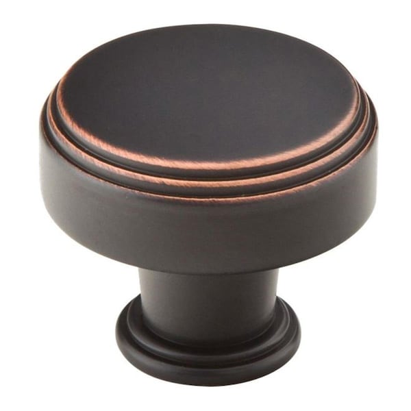 Patioplus 1.25 in. Newport Cabinet Knob Oil Rubbed, Bronze - PA2056046