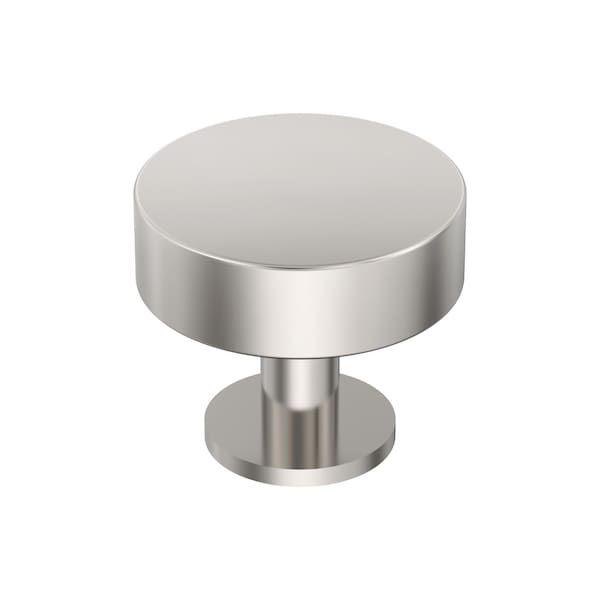Amerock Radius 1-1/4 inch 32mm Diameter Polished Nickel Cabinet Knob - BP36864PN