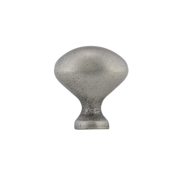 Richelieu 1 3/16 in (30 mm) x 25/32 in (20 mm) Pewter Traditional Cabinet Knob - BP4443142