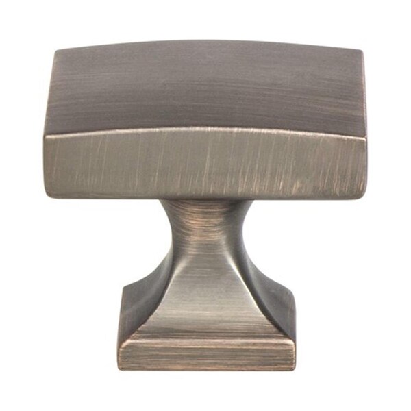 Berenson 1.375 in. Century Edge Knob, Verona Bronze - BE1201 10VB