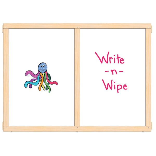 Jonti-Craft KYDZ Suite Panel, A-height, 48 in. Wide, Write-n-Wipe - 1514JCAWW