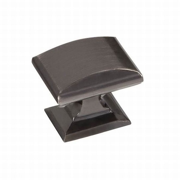 Amerock BP29340GM 1-1/4" (32 mm) Diameter Candler Cab Knob Gunmetal Finish - BP29340GM