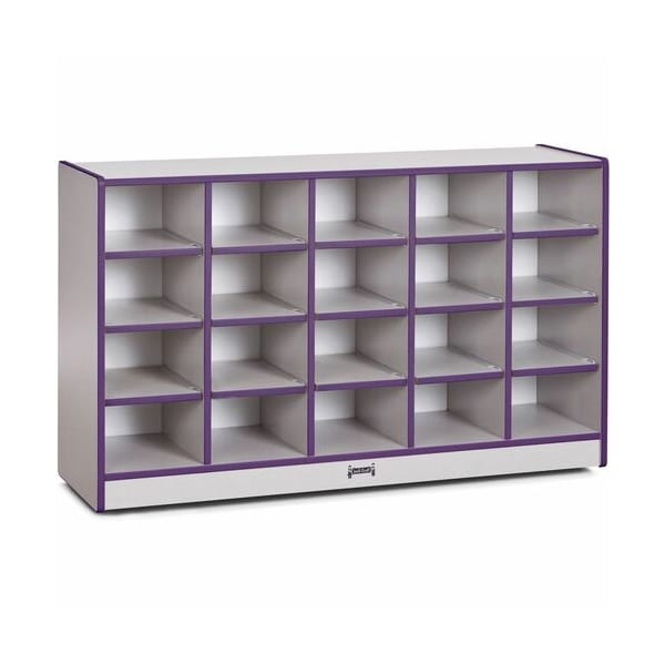 Jonti-Craft CUBBIE, 20 TRAY, NO BINS, PE - JNT0420JCWW004