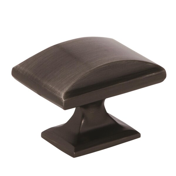 Amerock Candler 1-1/2 inch 38mm Length Gunmetal Cabinet Knob - 2000711