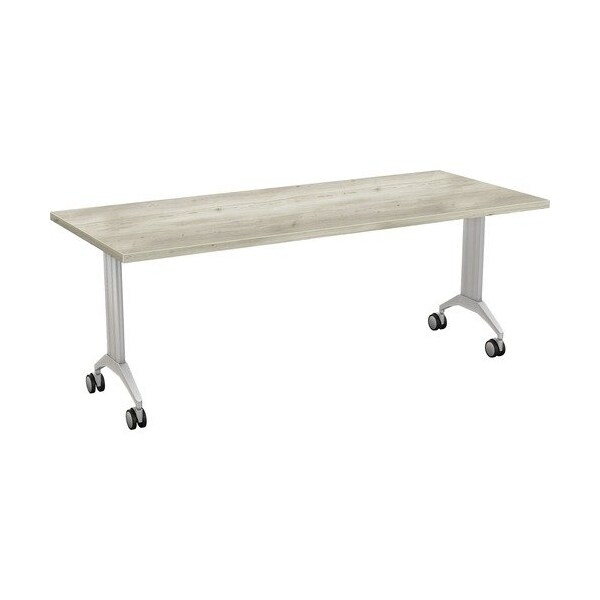 Special-T Table, Flip/Nest, 30inWx72inLx30inH, Aged Driftwood - SCTLINK3072MSAD