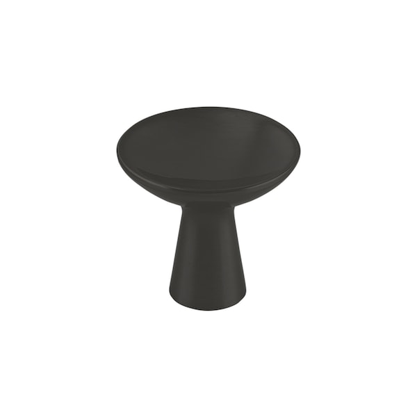 Hickory Hardware Maven Collection Knob 1-1/4 Inch Diameter Matte Black Finish - H078776MB