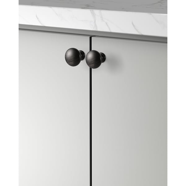 Sapphire Alpha Series 1 in. Modern Oil Rubbed Bronze Round Cabinet Knob (20-Pack) - SP-1145-K-ORB-20