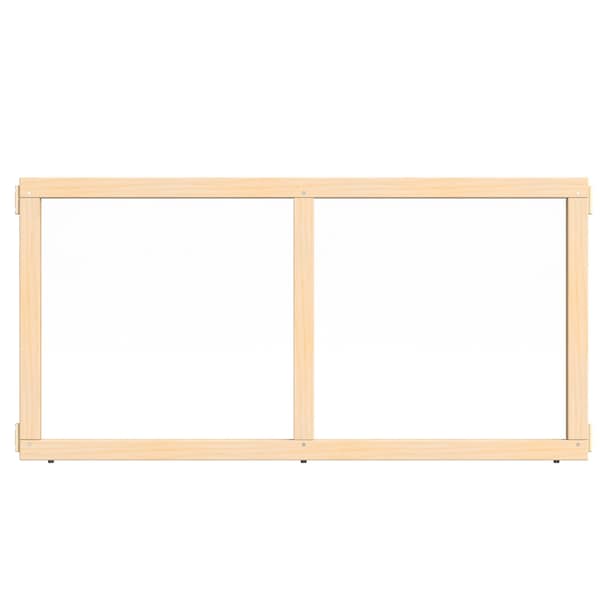 Jonti-Craft KYDZ Suite Panel, T-height, 48 in. Wide, See-Thru - 1514JCTPL