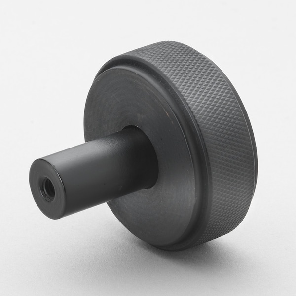 Gliderite Hardware 1-1/2 in. Knurled Knob Oil Rubbed Bronze - 5825-ORB-1