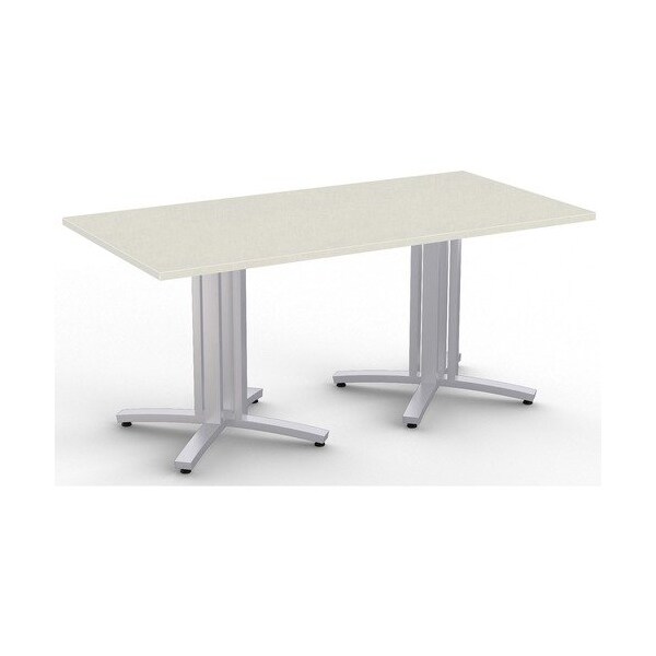 Special-T Table, Rectangle, 36inWx72inLx29inH, Crisp Linen - SCTS4XRT3672CL