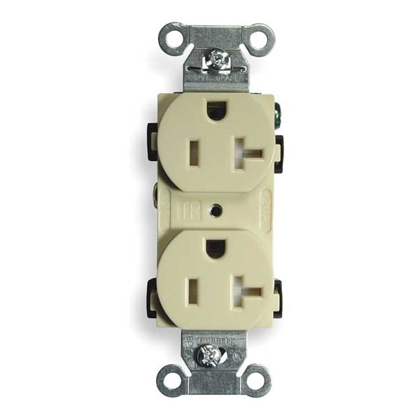 Receptáculo dúplex de 20A Hubbell 125VAC 5-20R IV - CR20ITR