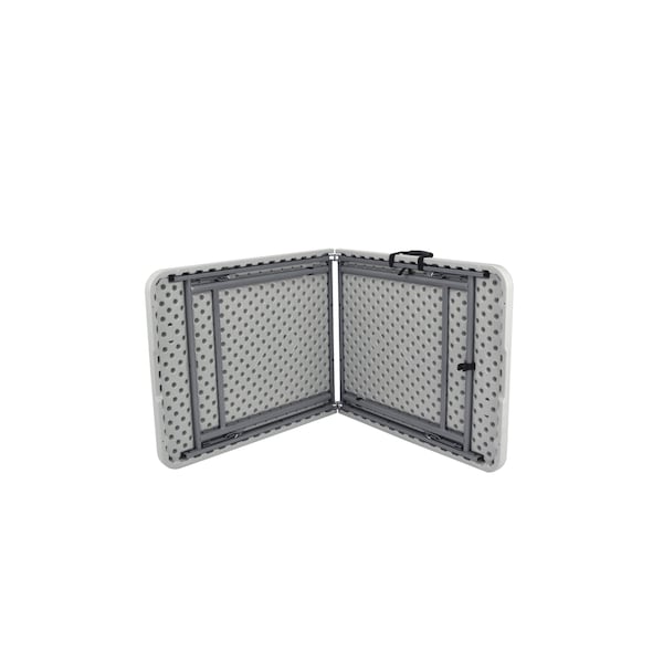 National Public Seating 30 in W, 6 ft. L, Plastic Top, Speckled Grey - CMFIH3072