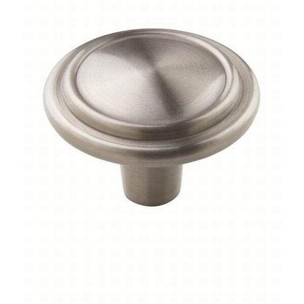 Amerock BP29113G10-25PACK 1-1/4" (32 mm) Diameter Value Cab Knob Satin Nickel - BP29113G10-25PACK