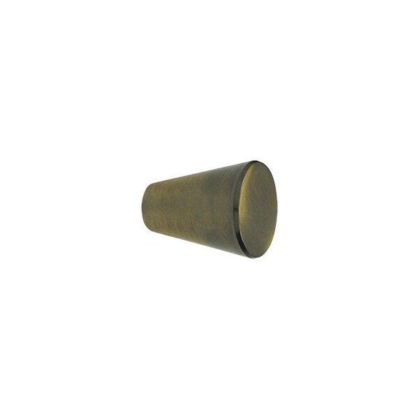 Deltana KC2 Cone Cabinet Knob Antique Brass, 10PK - KC24U5-XCP10