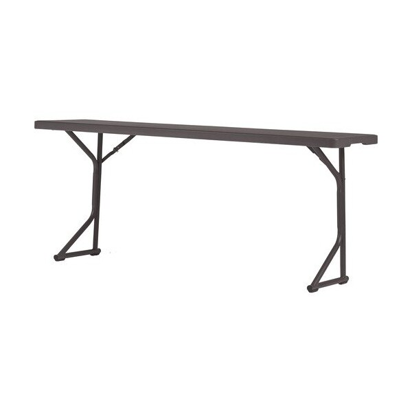 Cosco Home And Office Products Table, Folding, Training, 72inWx18inL, Gray - CSC60516SGY1E