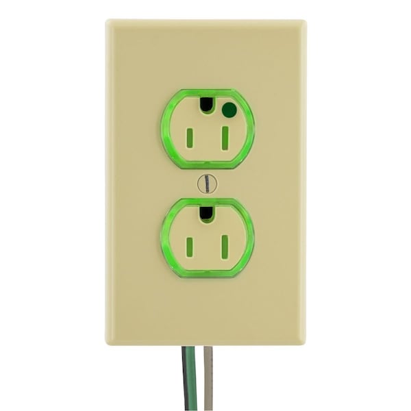Receptáculo SNAPConnect de grado hospitalario extra resistente de Hubbell - SNAP8200ILTR