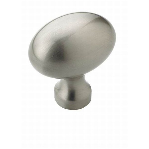 Amerock BP53014G10-25PACK 1-3/8" (35 mm) Value Oversized Cab Knob Satin Nickel - BP53014G10-25PACK