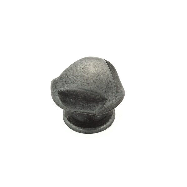 Richelieu 1 1/8 in (28 mm) Wrought Iron Traditional Metal Cabinet Knob - BP2391528907