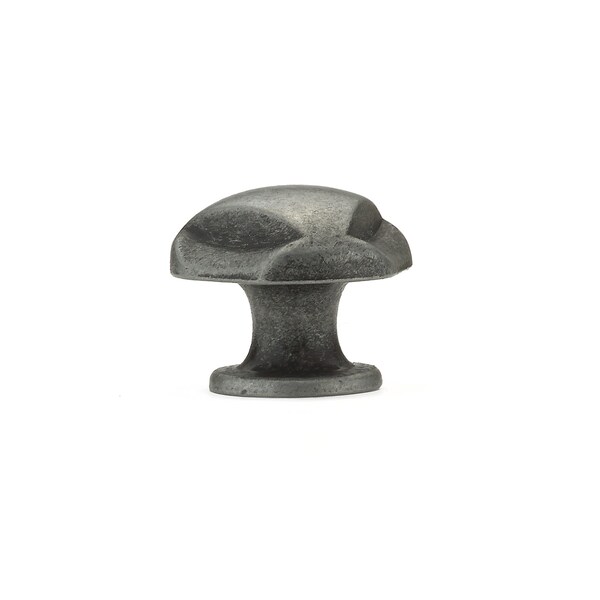Richelieu 1 1/8 in (28 mm) Wrought Iron Traditional Metal Cabinet Knob - BP2391528907