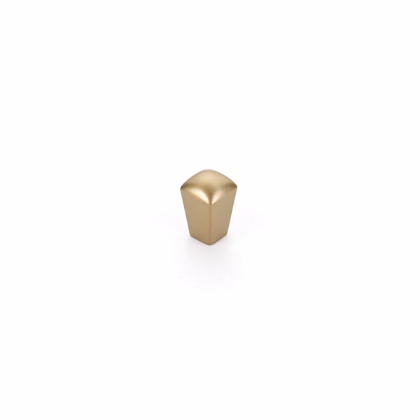 Schaub 1/2in Skyevale Cabinet Knob Signature Satin Brass Finish - 300-SSB