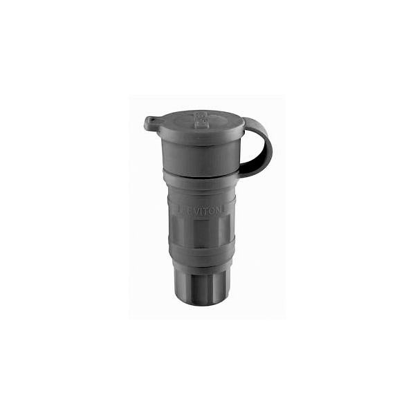 Enchufes eléctricos Leviton CONECTOR L22-20R WETGUARD NEGRO - 27W82-B