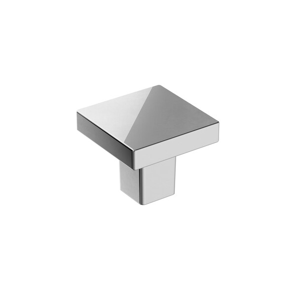 Amerock Monument 1-3/16 in 30 mm Length Polished Chrome Cabinet Knob - BP3690526
