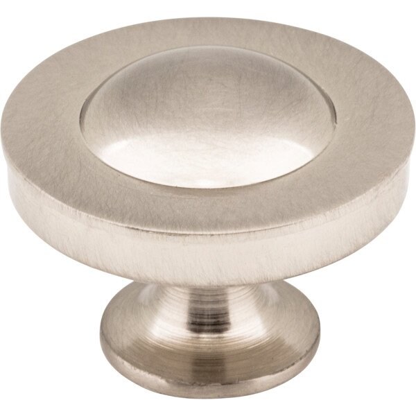 Jeffrey Alexander 1-1/4" Diameter Satin Nickel Cordova Cabinet Knob - Z111-SN
